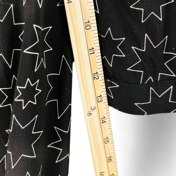 Zara Black Shift Collar Button Mini Dress Size XS Whimsygoth Grunge Twee Witchy - Picture 9 of 9